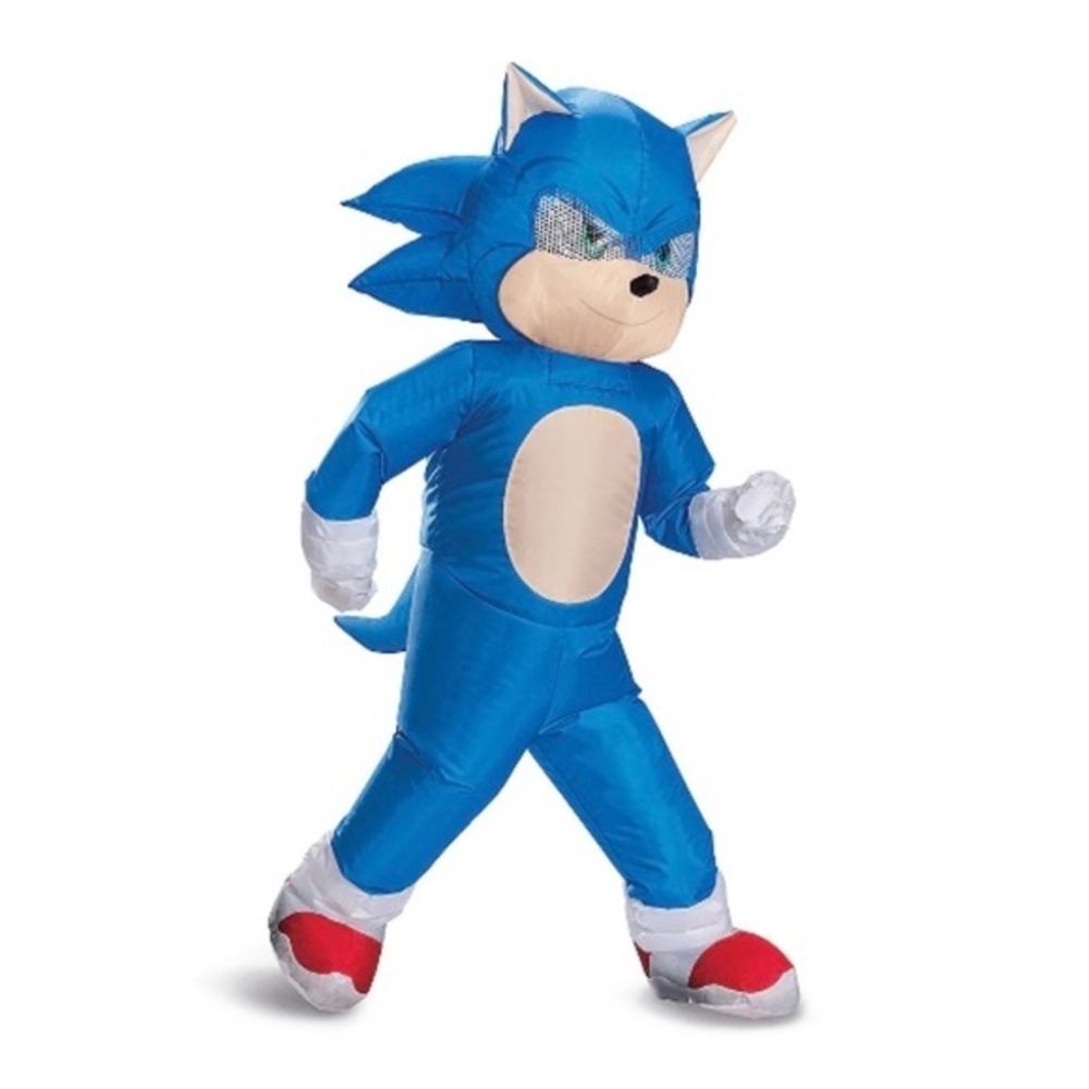 NIB. SONIC The Hedgehog Inflatable Kids Costume